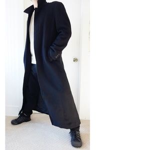 Vintage Y2K "Matrix" Wool Duster Coat